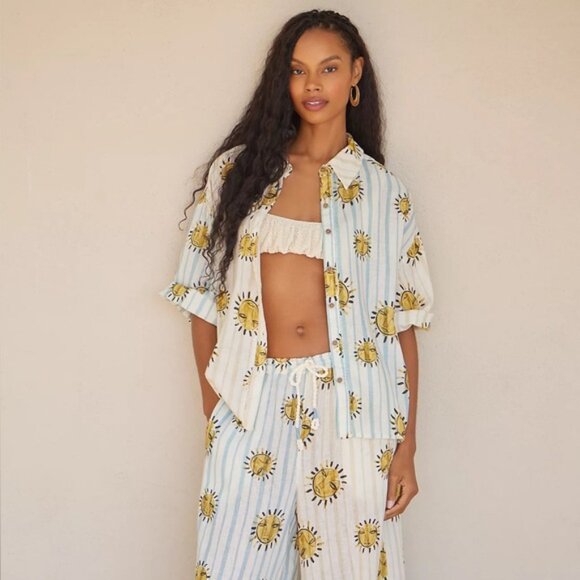 Anthropologie LouLou Avenue Linen Pants - Picture 4 of 7